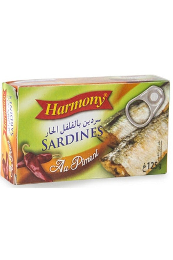 HARMONY SARDINE AU PIMENT 125G