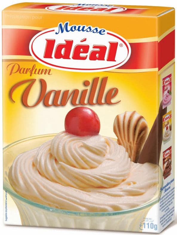 Mousse  Parfum Vanille Ideal 110g