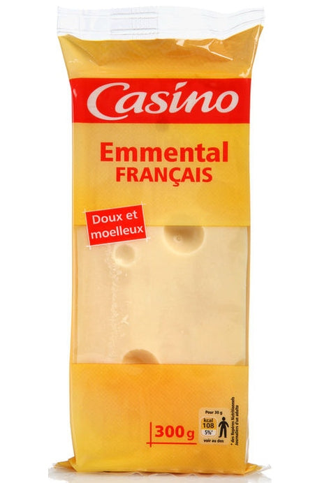 Emmental Français 28% Matières Grasses Casino 250g