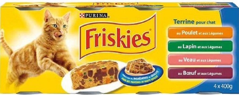 Friskies Terrines 4x400g