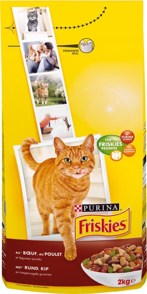 Friskies Chats ADL Boeuf & Poulet & Legumes 1.7kg