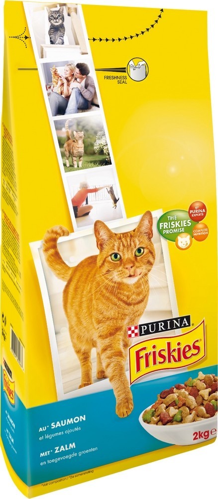 Friskies Chats ADL Saumon & Legumes 2kg