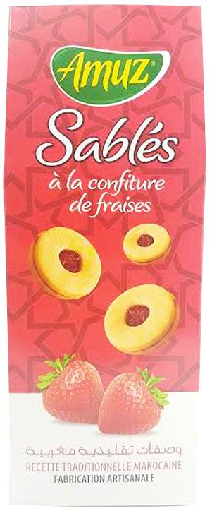 Sablés à la Confiture de Fraises Amuz 150g