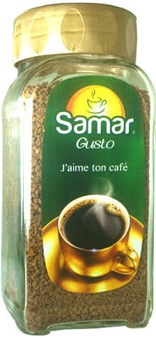 Coffee In Soluble Beans Samar Gusto 180g