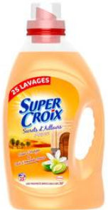 Détérgent Lessive Liquide Fleur d'Oranger Maroc Super Croix 1.875L