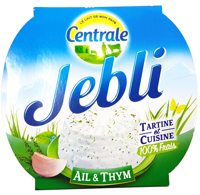 100% Fresh Jben Cheese Garlic and Thyme Tartine et Cuisine Jebli 200 g