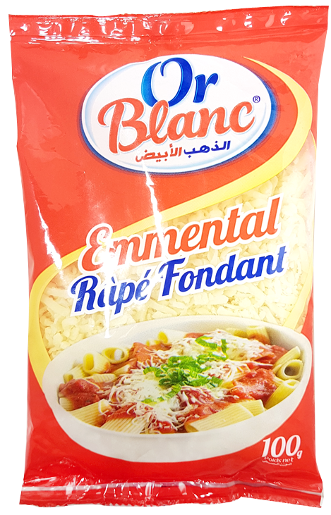 Emmental Français Râpé 45% 0r Blanc 100 g
