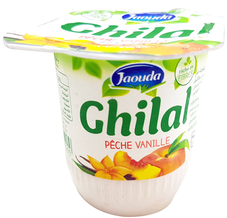 Yogurt Peach Vanilla Ghilal 110g