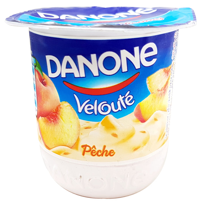 Danone Peach Velvety Yogurt 110g