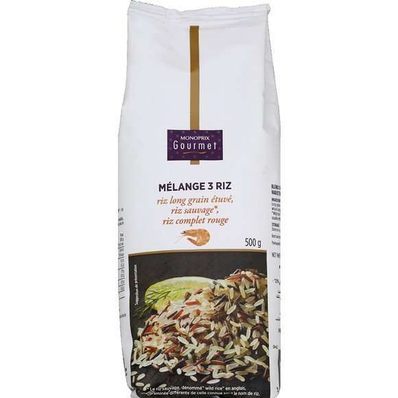 MONOPRIX GOURMET 3 rice mix 500G