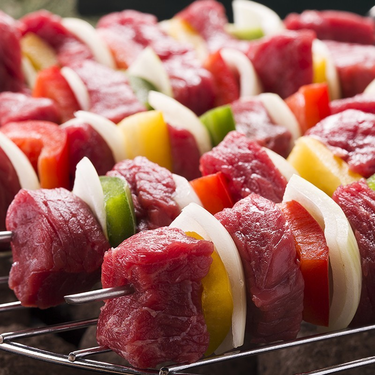 Plain Beef Skewers 500 g tray