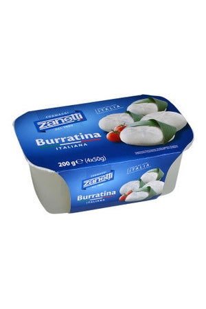 Fromage Frais à Pâte Filée Burratina Zanetti (4 x 50g) 200 g