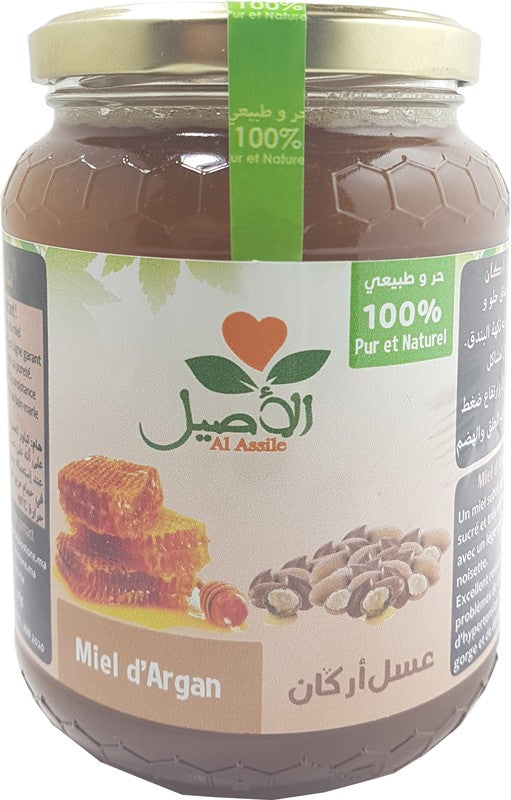 Miel d'Argan 100% Pur et Naturel Al-Assil 1kg