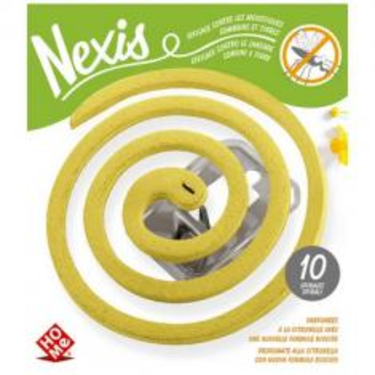 10 Lemon Scented Mosquito Repellent Spirals Nexis