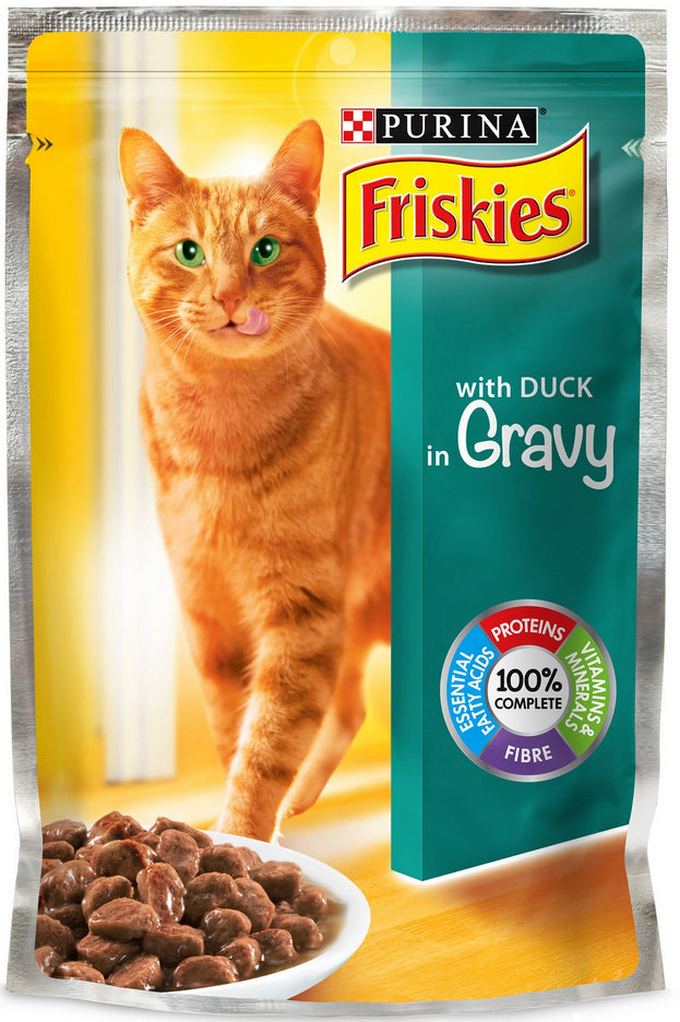 Friskies Duck Pouches 100g