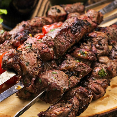 Brochettes d'Agneau  Barquette de 500 g