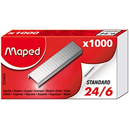 Boite Agrafes 24/6-1000Unités MAPED