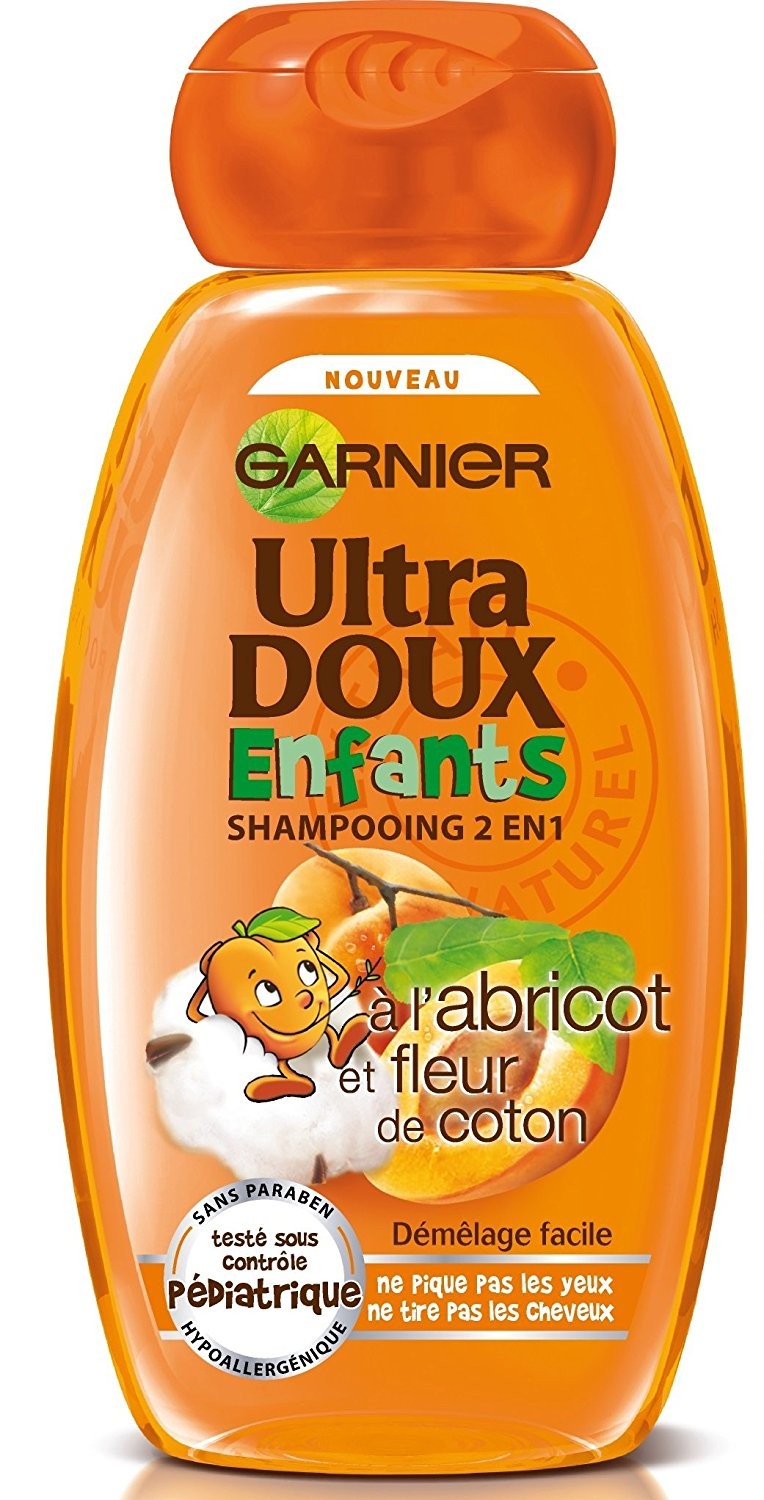 Shampooing pour Enfants Abricot et Fleur de Cotton Ultra Doux 400ml