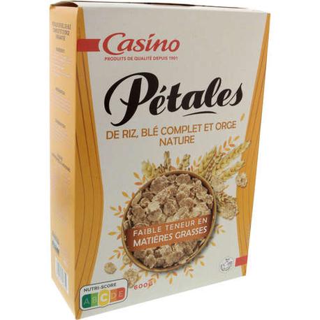 PETALES RIZ/BLE COMPLET ET ORGE NARTUR CASINO 600g