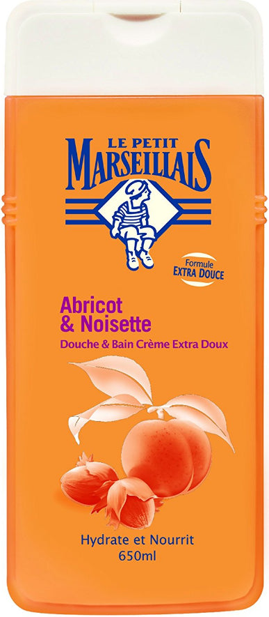 Le Petit Marseillais Apricot &amp; Hazelnut Shower Gel 650ml