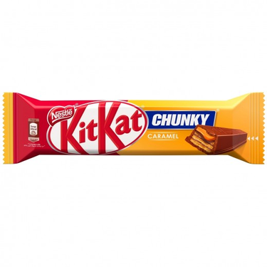 Gaufrettes au Caramel Enrobées au Chocolat Kit Kat Chunky 52.5g