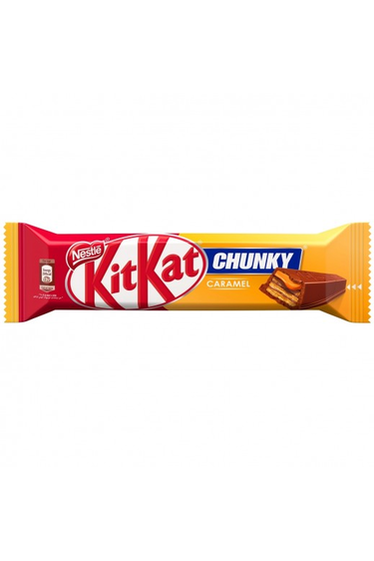 Gaufrettes au Caramel Enrobées au Chocolat Kit Kat Chunky 52.5g