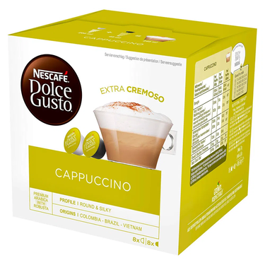 16 Nescafé Dolce Gusto Cappuccino Capsules
