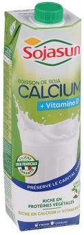Calcium + Vitamin D soy drink SojaSun 1L 