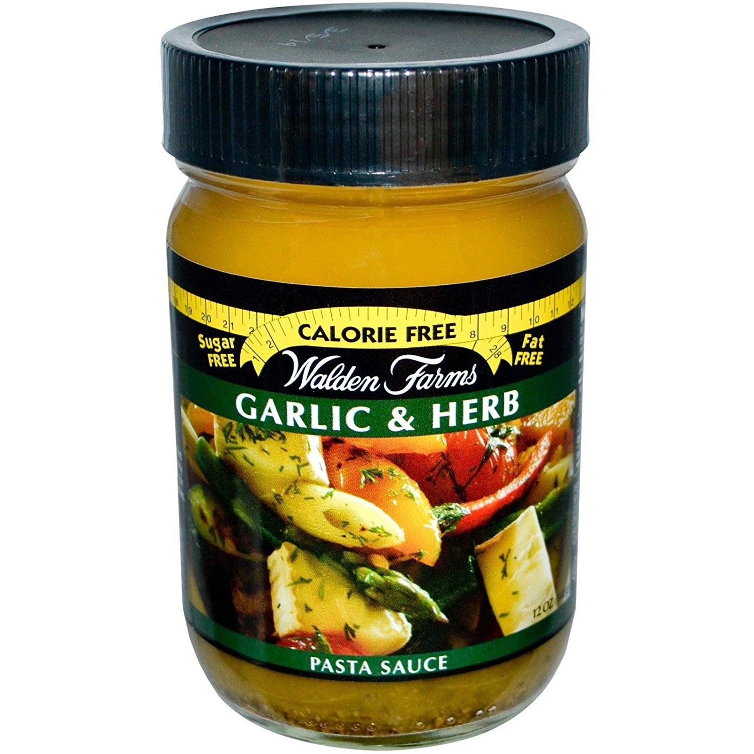 Garlic & Herb Pasta Sauce ( L'ail et aux fines herbes ) Calorie Free Walden Farms 355 ML