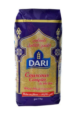 Couscous Complet de Blé Dur Dari 1kg