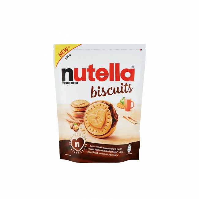 Crispy Biscuits with Nutella Center 304G