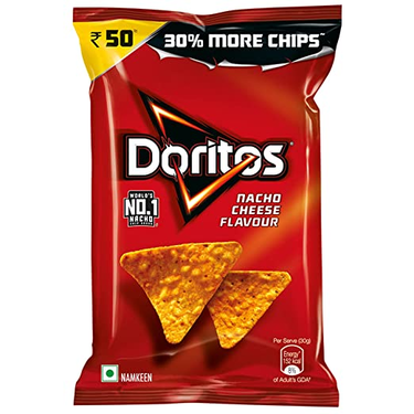 Tortilla Chips Nacho Cheese Flavour Doritos 100 g