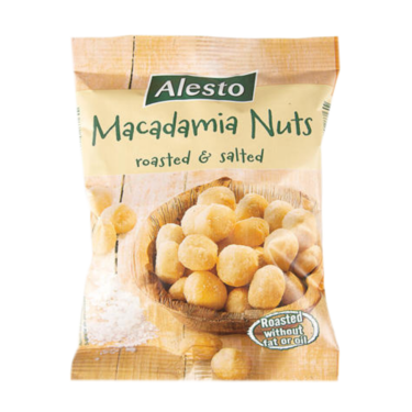 Alesto Roasted &amp; Salted Macadamia Nuts 125 g