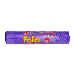 Sacs de Poubelle FOLIA 10 x 50 L