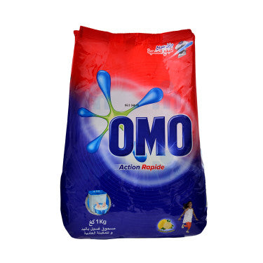 Lessive en poudre OMO - action rapide - Lavage main - 800g