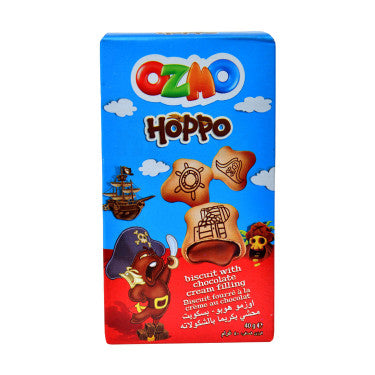 Ozmo Hoppo Chocolate Cream Cookies 40g
