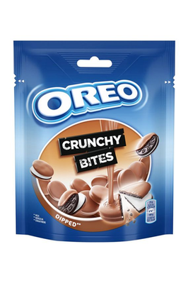 كرانشي بايتس أوريو كوكيز مغموسة بالشوكولاتة 110 جم