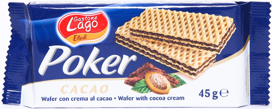 Cocoa Poker Wafer 45g