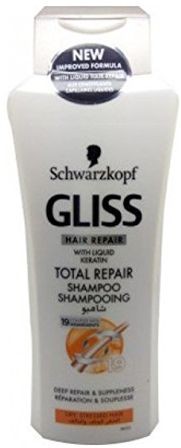 Gliss Shampooing 19 complexes avec des ingrédients Schwarzkopf 250ml