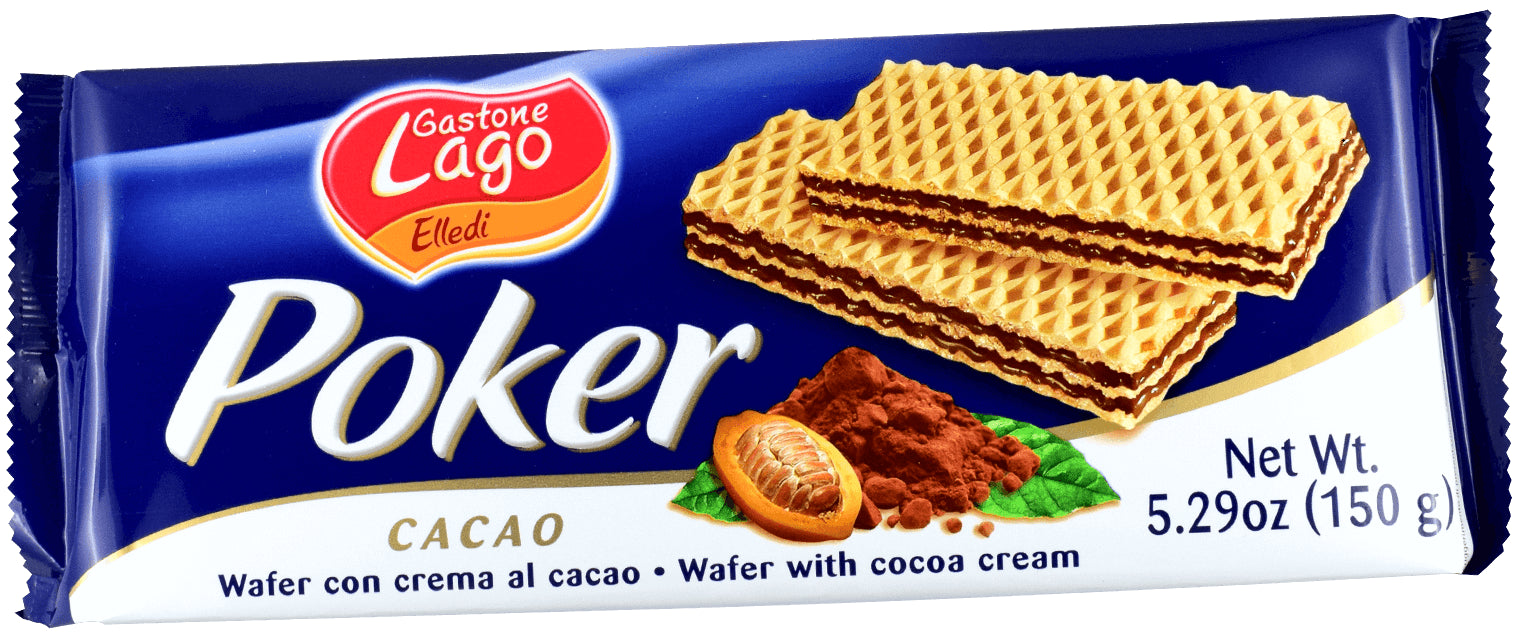 Cocoa Poker Wafer 150g