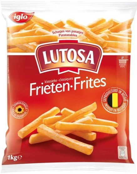 FROZEN FRENCH FRIES 10/10 1KG LUTOSA