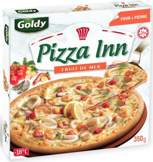 Pizza au Fruit De Mer GOLDY 350G