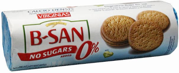 Biscuits Rich in Calcium Without Sugar Biosan 180g