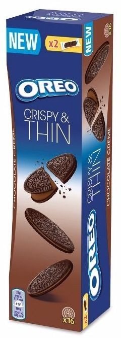 Biscuit CRISPY AND THIN Chocolat Oreo 96g