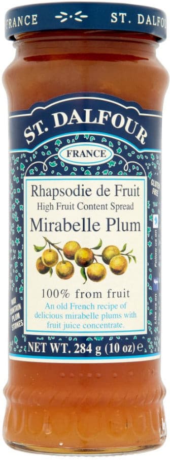 Mirabelle plum jam without added sugar St Dalfour 284g