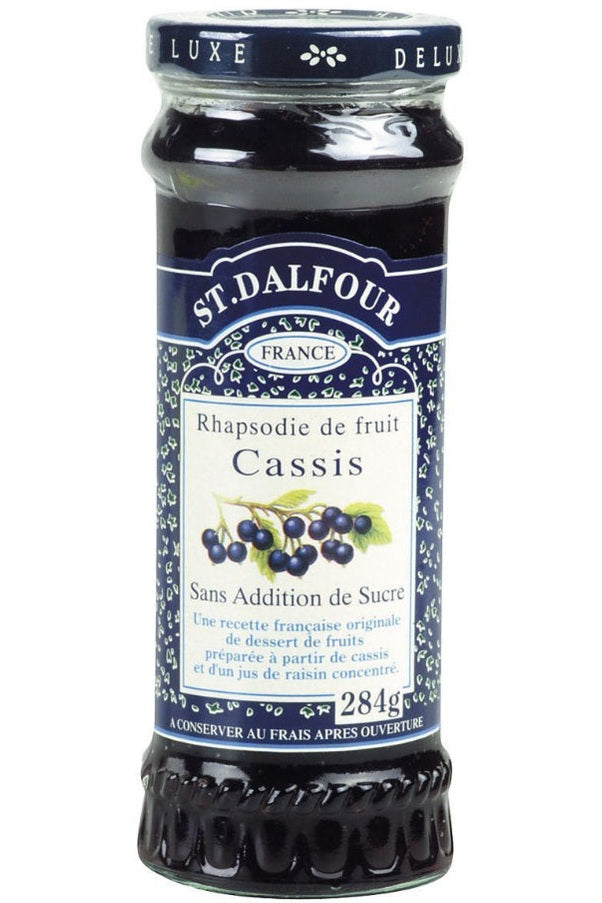 مربى الكشمش الأسود بدون سكر مضاف سانت دالفور 284 جرام