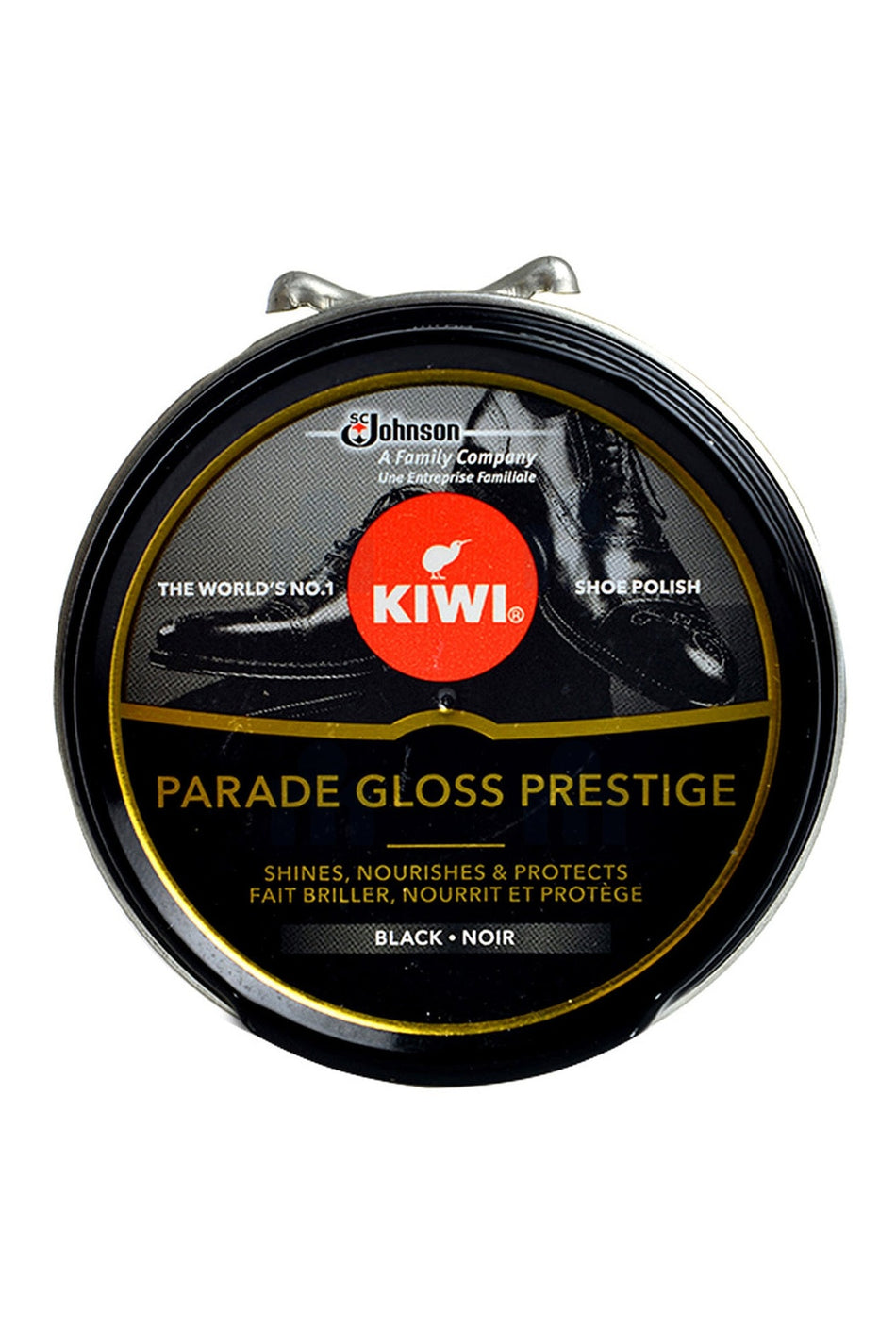 Boîte de cirage noir 50ml - KIWI