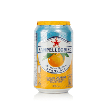 San Pellegrino Orange Can Soft Drink 33cl