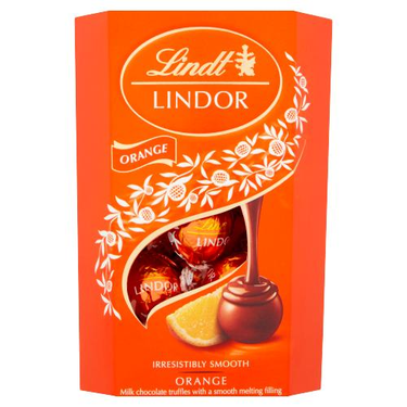 Lindt Lindor Orange Chocolate Truffles 200g