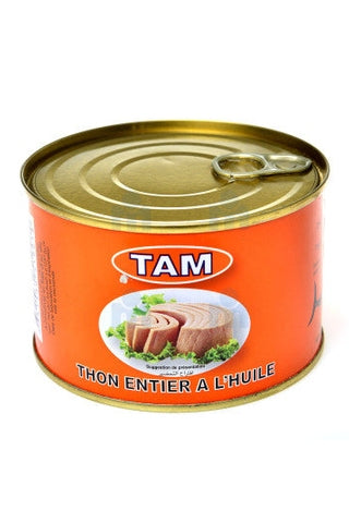 تونة كاملة في زيت نباتي تام 400 جم